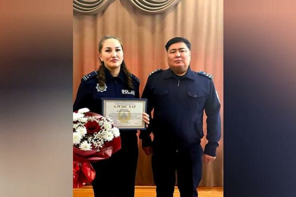 Инспектор полиции из Павлодара завоевала «золото» на Кубке мира по рукопашному бою